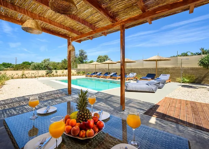 빌라 Anolia With Private Pool *